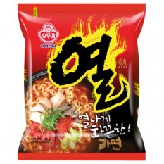 Korean Instant Noodle  Yeul Ramen, Extra Hot 120 g - Ottogi