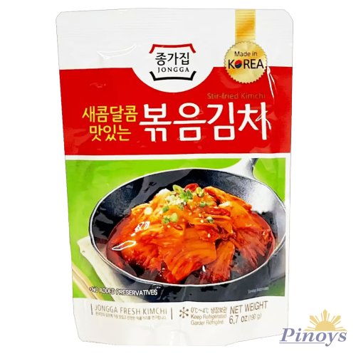 Roasted Fresh Kimchi 190 g - JONGGA