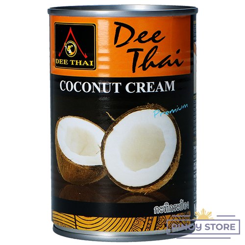 Kokosový krém 20-22% tuku 400 ml - Dee Thai