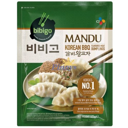 Mandu knedlíčky plněné korejským hovězím BBQ 525 g - Bibigo