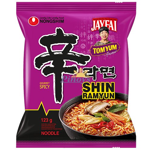 Instantní nudlová polévka Shin Ramyun Tom Yum 123 g - Nongshim