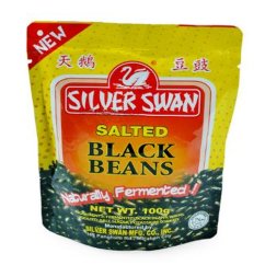 Salted Black Beans 100 g - Silver Swan