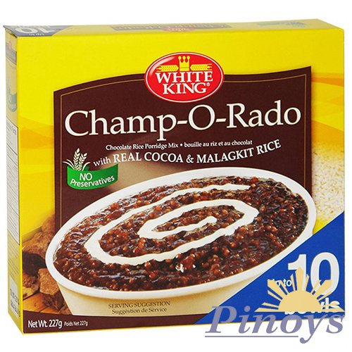 Champ-o-rado choc. Rice porridge 227 g - White king