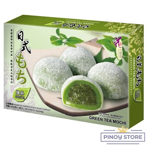 Rýžové koláčky Mochi s náplní ze zeleného čaje 210 g - Love & Love