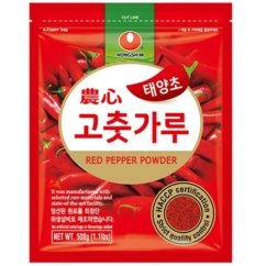 Chili flakes for seasoning and kimchi, Gochugaru 454 g - Nongshim
