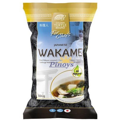 Sušená řasa Wakame 100 g - Golden Turtle