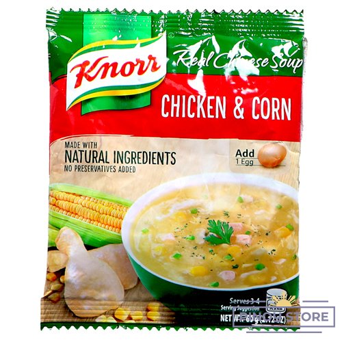Směs na přípravu kuřecí polévky s kukuřicí 60 g - Knorr