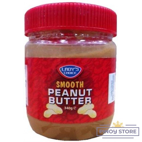 Peanut butter, Smooth 340 g - Lady's Choice