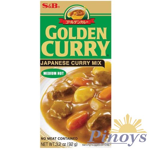 Japanese Curry Mix Medium Hot 92 g - S & B