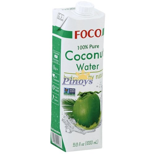 100% Kokosová voda 1 l - FOCO