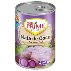 Kokosový gel fialový s příchutí fialových batát 425 g - Mega
