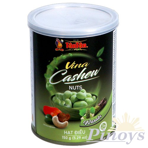 Cashew Nuts with Wasabi 150 g - Tan Tan