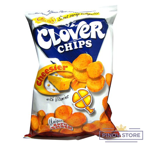 Chipsy se sýrovou příchutí Clover 85 g - Leslie