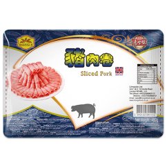 Sliced Pork meat rolls for Hot Pot 400 g - Hong's