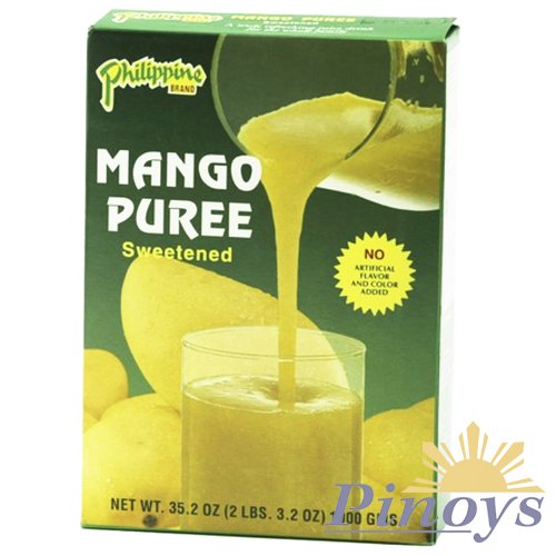 Sweet mango puree 1000 ml - Philippine brand