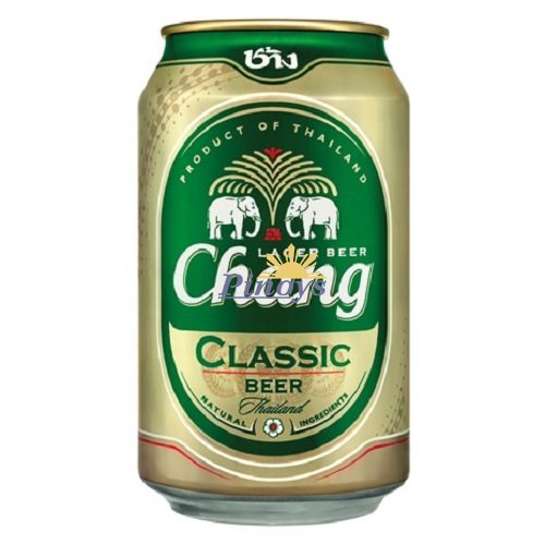 Thajské pivo v plechovce 5%, 11°, 330 ml - Chang