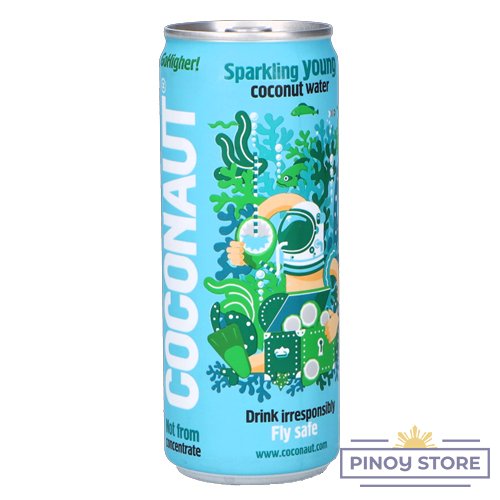 Sparkling Young Coconut Water in a can 320 ml - Coconaut