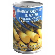 Bamboo Shoot tips in water 540 g - Cock Brand