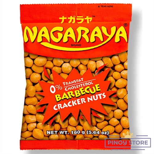Cracker nuts Barbecue 160 g - Nagaraya