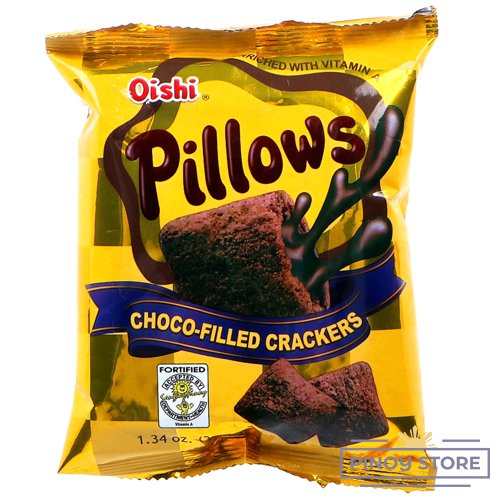 Pillows Snack filled with Chocolate Cream Filling 38 g - Oishi