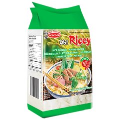Flat Rice Noodles Oh Ricey  folded 3 mm 200 g -  Acecook