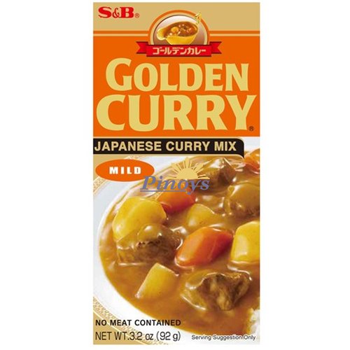 Kořenící pasta na japonské kari, lehce pikantní 92 g - S & B