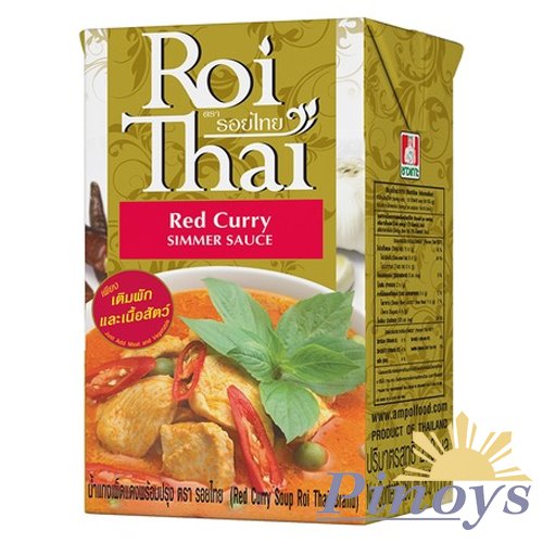 Red curry sauce 250 ml - Roi Thai