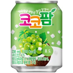 Korean Grape Juice with Nata de Coco 238 ml - Haitai