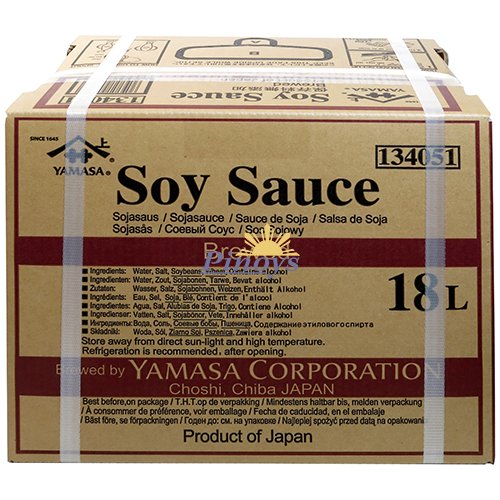 Soy Sauce, Naturally Brewed 18 l - Yamasa