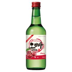 Soju Korean alcoholic drink Cherry flavour 360 ml - Oppa