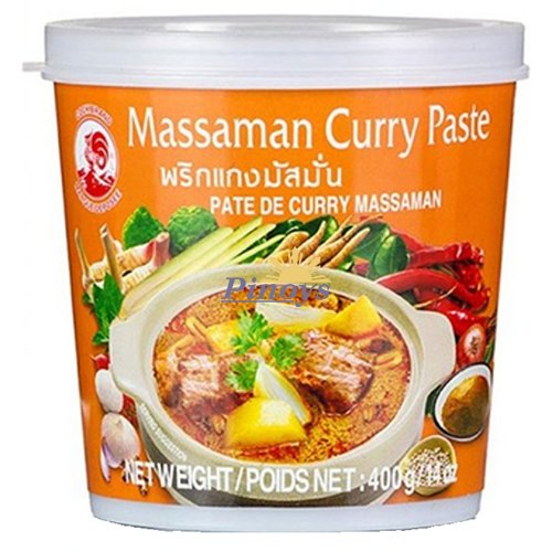 Massaman kari pasta 400 g - Cock brand