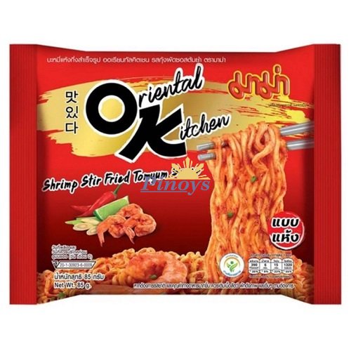 Instantní nudle s omáčkou s příchutí krevetového Tom Yum 85 g - MAMA