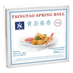 Jarní závitky mini se zeleninou 450 g (30x15g) - Tsingtao