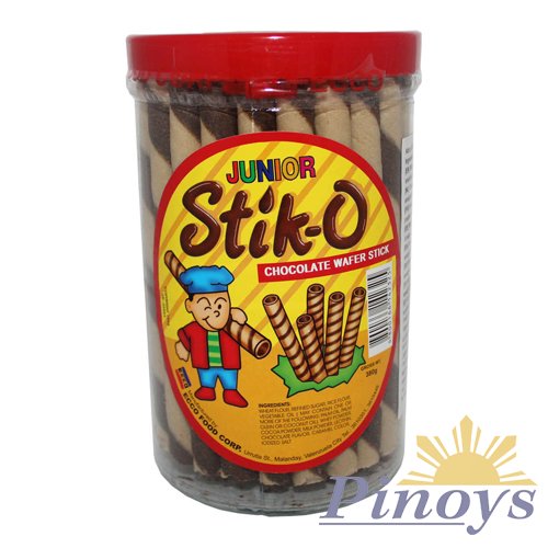 Wafer sticks, chocolate 380 g - Junior Stik-O