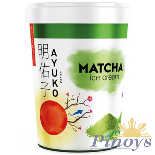Japonská zmrzlina s příchutí Matcha 500 ml - Ayuko