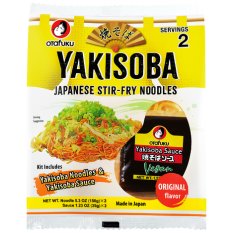 Japonská Yakisoba sada na vaření (2xnudle + 2x omáčka) 370 g - Otafuku