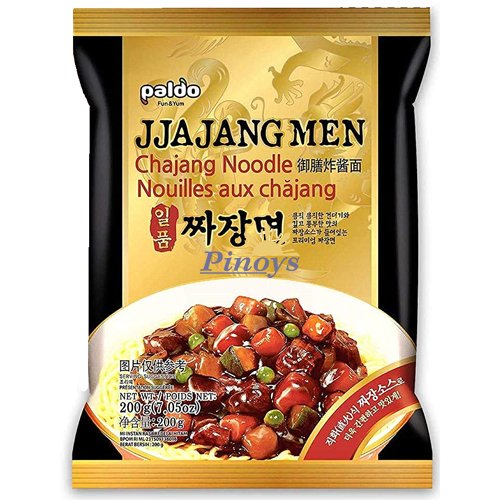 Nudle s omáčkou z černých fazolí Jjajang Men 200 g - Paldo
