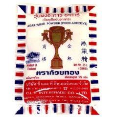 Agar agar powder white 25 g - Gold cup