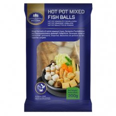Mixed Seafood Fish Balls 200 g - Bua Luang