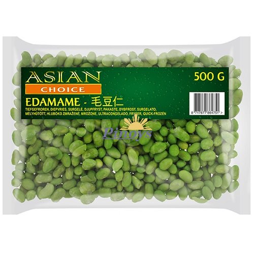 Sojové fazole Edamame, vařené 500 g - Asian Choice