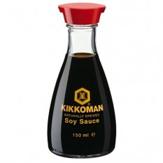 Soy Sauce, Naturally Brewed 150 ml - Kikkoman
