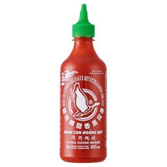 Sriracha Chili Sauce with Kaffir Lime 455 ml - Flying Goose