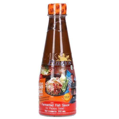 Fermented Fish Sauce, Papaya Salad Dressing 350 ml - Zab Mike