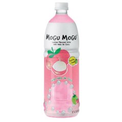 Mogu mogu Lychee drink with nata de coco 1 l - Sappe