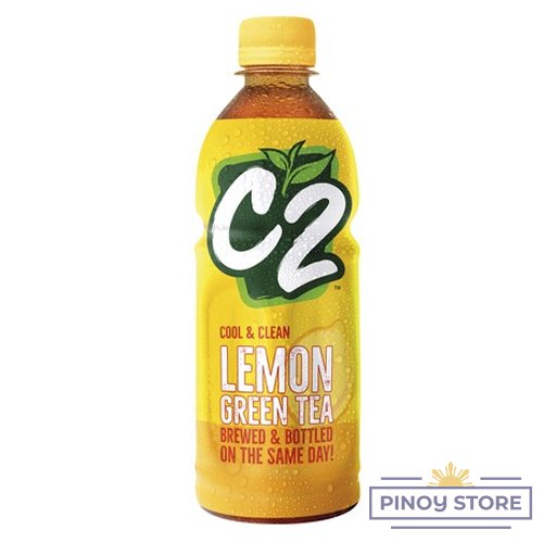 C2 Ledový zelený čaj s citrónovou příchutí 500 ml - Universal Robina