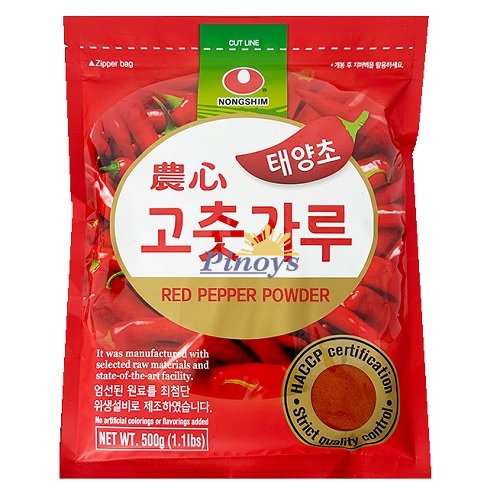 Kořeníci chili prášek na kimchi, Gochugaru 454 g - Nongshim