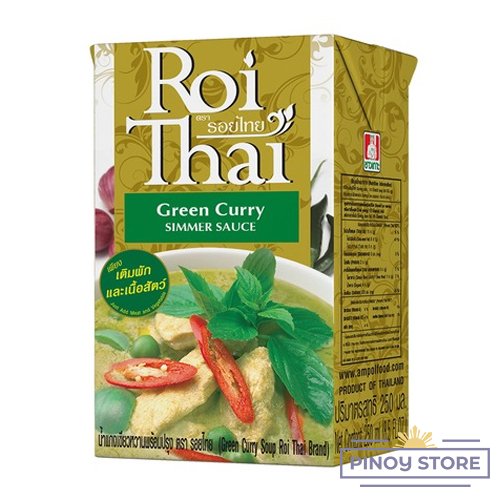Green curry sauce 250 ml - Roi Thai