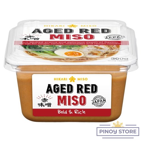 Japanese Aged Red Aka Miso Paste 300 g - Hikari