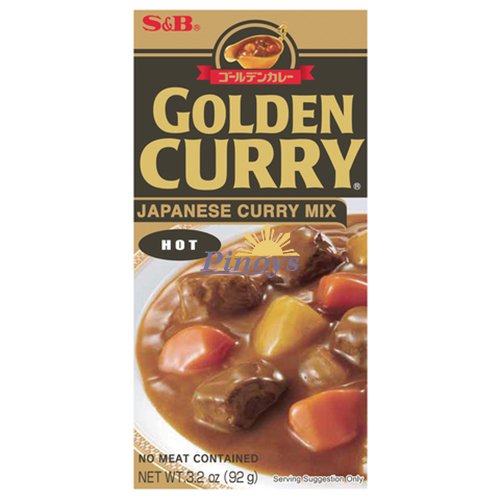 Kořenící pasta na japonské kari, pikantní 92 g - S & B