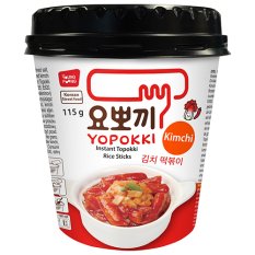 Korejské rýžové kimchi koláčky Topokki 115 g - Yopokki